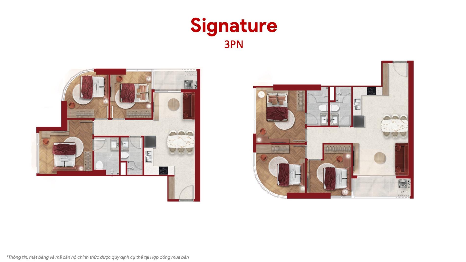 Thiết kế căn hộ Lusso Saigon